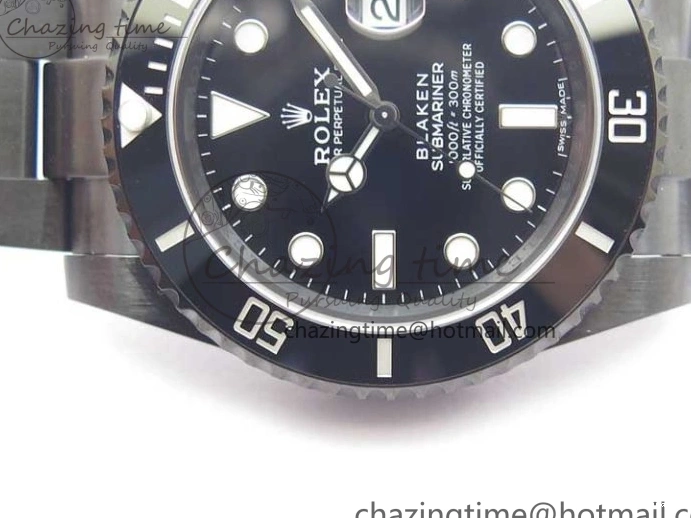 Steel V6F VS3135 1:1 V2 904L DLC Edition Submariner Black 116610 Blacken Best 0519